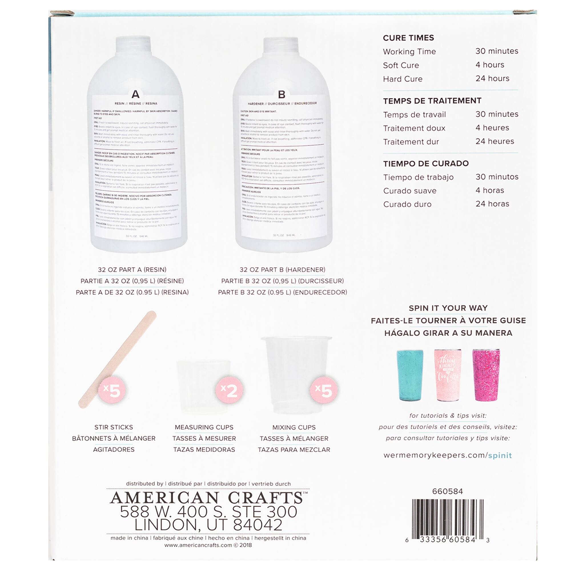 We R Memory Keepers® Spin It™ Epoxy Resin Mixing Kit
